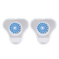 thumbnail image 2 of Urinal  Aroma Ball, Spray Proof Professional Remove Odor Urinal  Triangular Block 2pcs  For School For Company Building, 2 of 8