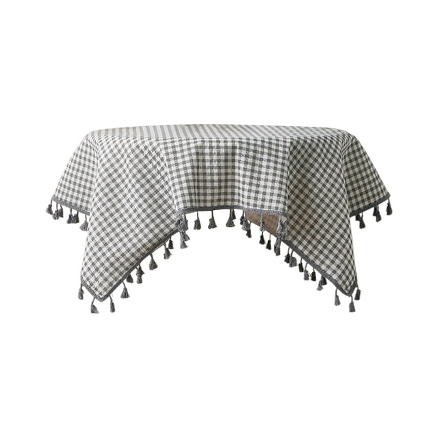 Jpxdew Polyester Tablecloth,23.62x23.62in,Floral Design,Heat Resistant,Dirt Proof,Home Decor