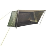 Ensemble de tentes à dos imperméable à l'eau, tente à demi-personne, tente de camping à double couche