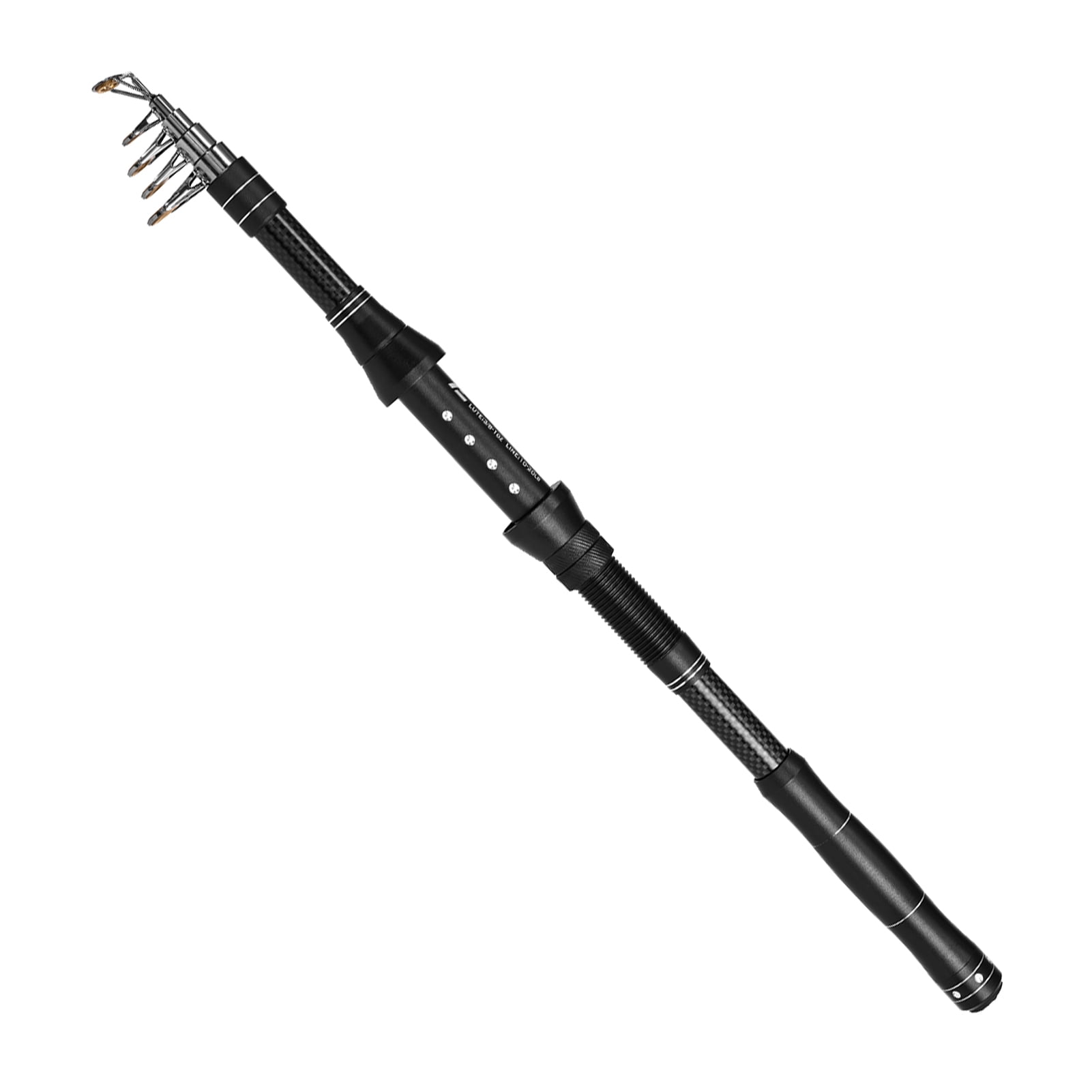 Rod Fishing Rod and Reel Combo Portable Fishing Rod With Fishing Line Lures Carry Bag