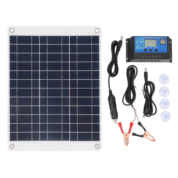 Kit solaire autonome 50W écosolaire® - Panneau solaire 12V batterie Kit solaire autonome 50W écosolaire® - Panneau solaire 12V batterie