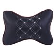 thumbnail image 1 of CARTTOU Car Seat Headrest Car Interior Pu Leather General-Purpose Breathable Car Bone Pillow Backrest, 1 of 7