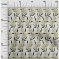 thumbnail image 2 of oneOone Velvet Light Green Fabric Floral Sewing Material Print Fabric By The Yard 58 Inch Wide, 2 of 4