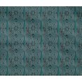 thumbnail image 4 of oneOone Cotton Flex Fabric Swirl & Floral Block Print Fabric By Yard 40 Inch Wide, 4 of 4