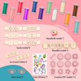 thumbnail image 4 of Diy Colourful Clay Pasta Machine  Kid Pretend Play Simulation Hamburg Machine Set for Girl Toys Gift, 4 of 13