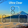 thumbnail image 3 of 3 Pack Camera Lens Protector for iPhone 12, 9H Hardness Tempered Glass, Ultra HD, Anti-Scratch, Case Friendly [Does not Affect Night Shots], 3 of 7