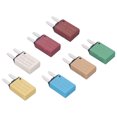 thumbnail image 1 of Disjoncteur de Lame, Réinitialisation Automatique Ensemble de 7 Pcs Fusible de Lame Sécuritaire Largement Applicable 5 à 30A 14VDC pour Remorque, 1 of 7