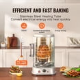 thumbnail image 2 of KFFKFF Rotisserie Grill, Upright Chicken Shawarma Cooking Device for Countertop, Electrically Powered Stainless Steel Broiler, Gyro Oven and Doner Kebab Maker, 2 of 9