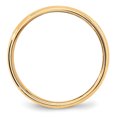 thumbnail image 2 of Bande Demi-Ronde 14KY 6mm LTW Milgrain Taille 7.5 Taille 7.5, 2 of 4