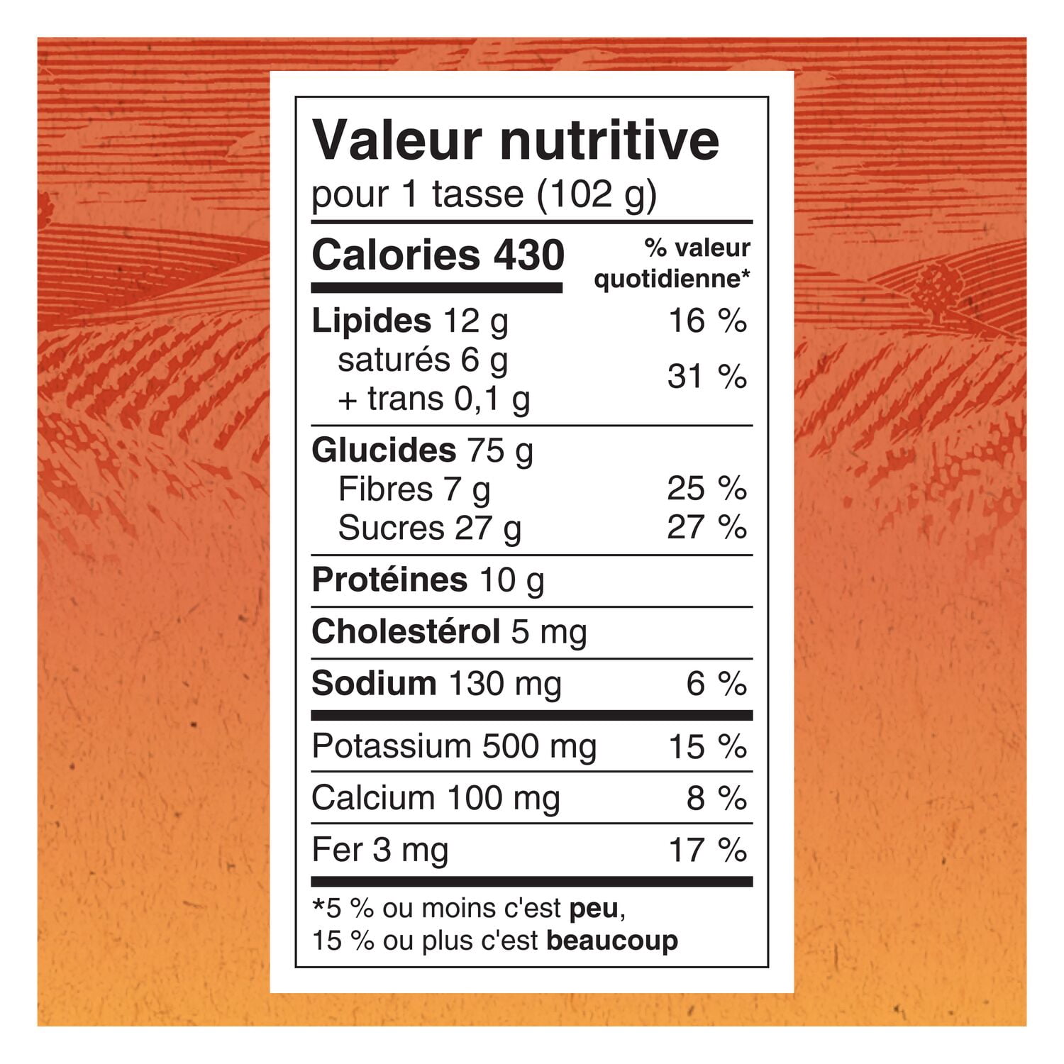 Quaker Céréales granola Croque Nature Légères et croustillantes Saveur Miel et noix