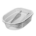 thumbnail image 1 of veasfak Basin Basin, Portable Plastic Washing Clothes Bucket with Basin, Cleaning Basin, Transparent, 1 of 9