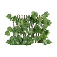 thumbnail image 1 of Garden Fence Trellis Privacy Screening Panel Indoor Backyard Decor Ornament Grape Leaves, 1 of 8