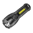 thumbnail image 2 of TACILIP Rechargeable LED Flashlight 3 Modes with COB Work Light IPX5 Powerful Handheld Flash Suitable for Emergency Situations Camping and Hiking Car Accessories, Gifts for Her, 2 of 6