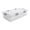 White, variant on veasfak Under Bed Storage Box Basket Organizer Case for Dorm Room Wardrobe Apartment Height 30cm