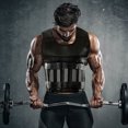 thumbnail image 3 of Steel Weight Plate Silver Athletes Strength Training 6Pcs 4.72X0.98X0.28In, 3 of 9