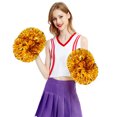 thumbnail image 2 of Cheerleading Événement Floral Coloré à Main Fournitures de Performance Sportive Design Léger Poignée Off, 2 of 4