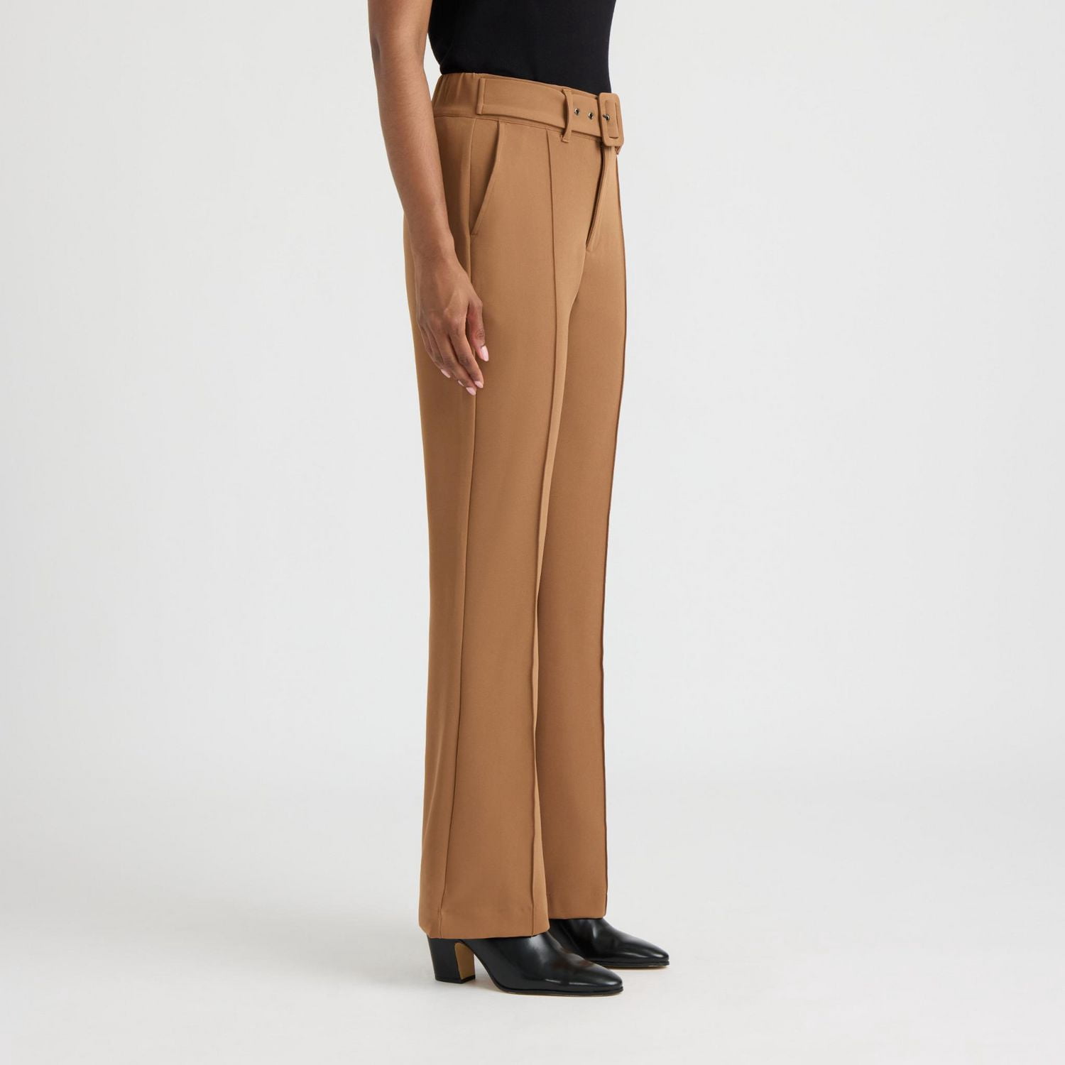Pantalon évasé à demi-ceinture de Mexx pour femmes