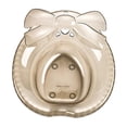 thumbnail image 2 of Hip Bath Sitz Bath Basin Anti Overflow Wide Seat Soothes and Cleanse Toilet Sitz Coffee Color, 2 of 7