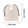 thumbnail image 2 of Drawstring Travel Storage Bag,Multifunctional Organizer Pouch,Clothing Shoes Underwear Socks Sorter,Portable Dustproof Laundry Bag,Compact Packing Solution, 2 of 6