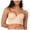 Beige, variant on OJinShaWanO Bandeau Bra for Large Breasts Cotton Women's Wireless Lightly Lined Comfort Bra Everyday Underwear