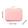 thumbnail image 4 of Wzzjkit Tablet Sleeve Bag with Multilayer Design for Efficient Storage Compact, Electronics Organizer Tablet Bag for Business Travel, Lightweight Tablet Sleeve for Men and Women, 4 of 7
