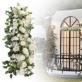 thumbnail image 1 of Qinghuayi Road Guide Simulation Flowers White White Abs (1 Artificial Flower Arrangement), 1 of 9