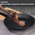 thumbnail image 4 of Cast Iron Skillet Frying Pan, Non Stick Flat Tawa Roti Skillet Pancakes Frying Pan for Gas Induction Cooker Indoor Outdoor Use, 4 of 7