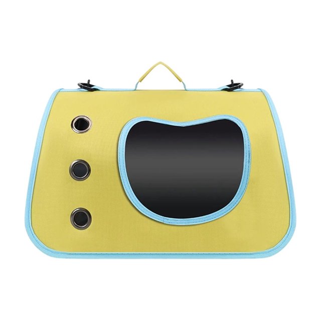 Lksixu Pet Supplies SingleShoulder Cats Carrier Portable Handheld Pet Bag For Outdoors Large Capacity Foldable Pet Backpack Cats Airline-Approved Carrier for Small Dogs and Cats