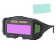 thumbnail image 2 of Lunettes de Soudage à Gradation Automatique / Lunettes de Protection à Énergie Solaire pour Soudeurs / Conception à Multiples Fenêtres / Ajustement Ergonomique / Lentilles PC / Comprend 1 Lunettes + 5 Feuilles Protectrices, 2 of 9