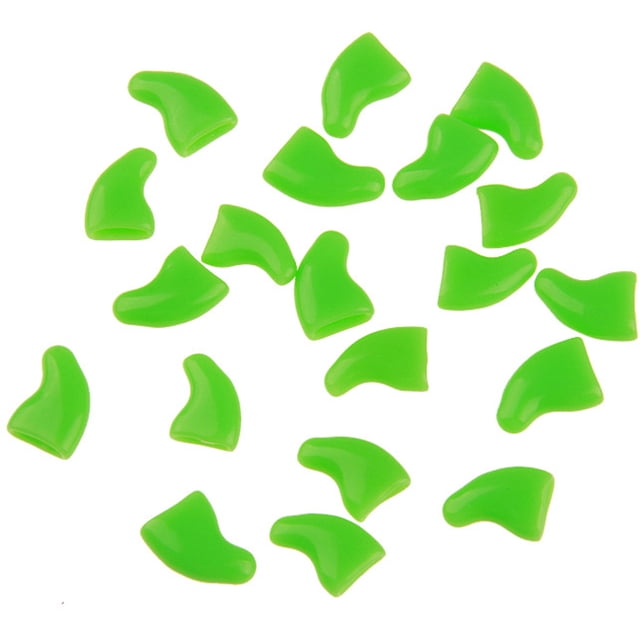20 Pcs Embouts d'Ongles pour Chat, Protecteurs, Embouts Souples pour Pattes de Chaton, Couvre-Griffes de Chat avec Colle