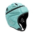 thumbnail image 3 of Lipstore Rugby Helmet Football Helmet Breathable Ultralight Headgear Rugby Cap Green, 3 of 8