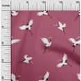 thumbnail image 2 of oneOone Polyester Spandex Pink Fabric Bird Sewing Material Print Fabric By The Yard 56 Inch Wide, 2 of 4