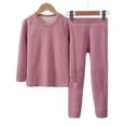 thumbnail image 2 of 2 Set Youth Kids' Thermal Underwear Set Compression Shirt Leggings Pants Kids Base Layer Cold Weather, 2 of 3