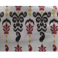 thumbnail image 4 of oneOone Georgette Viscose Fabric Swirl Ikat Print Fabric By Yard 42 Inch Wide, 4 of 4