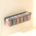thumbnail image 1 of Danhjin Storage Chest Underwear Storage Box Socks and Underwear Storage Box Transparent Wall-hanging Drawer Type Household Divider Punch- Storage Box, 1 of 8