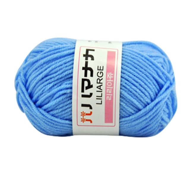 1PC Chunky Colorful Hand Knitting Milk Cotton Knitting Crochet Blended Cotton