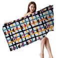 thumbnail image 3 of Microfiber Travel Towel Microfiber Beach Towel Super Lightweight Colorful Bath Towel Sandproof Beach Blanket Multi-Purpose Towel for Travel Swimming Pool, 3 of 4