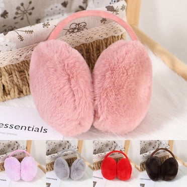 Ear Muff Thick Lightweight Fuzzy Anti-deformation Ear Warmer for Outdoor