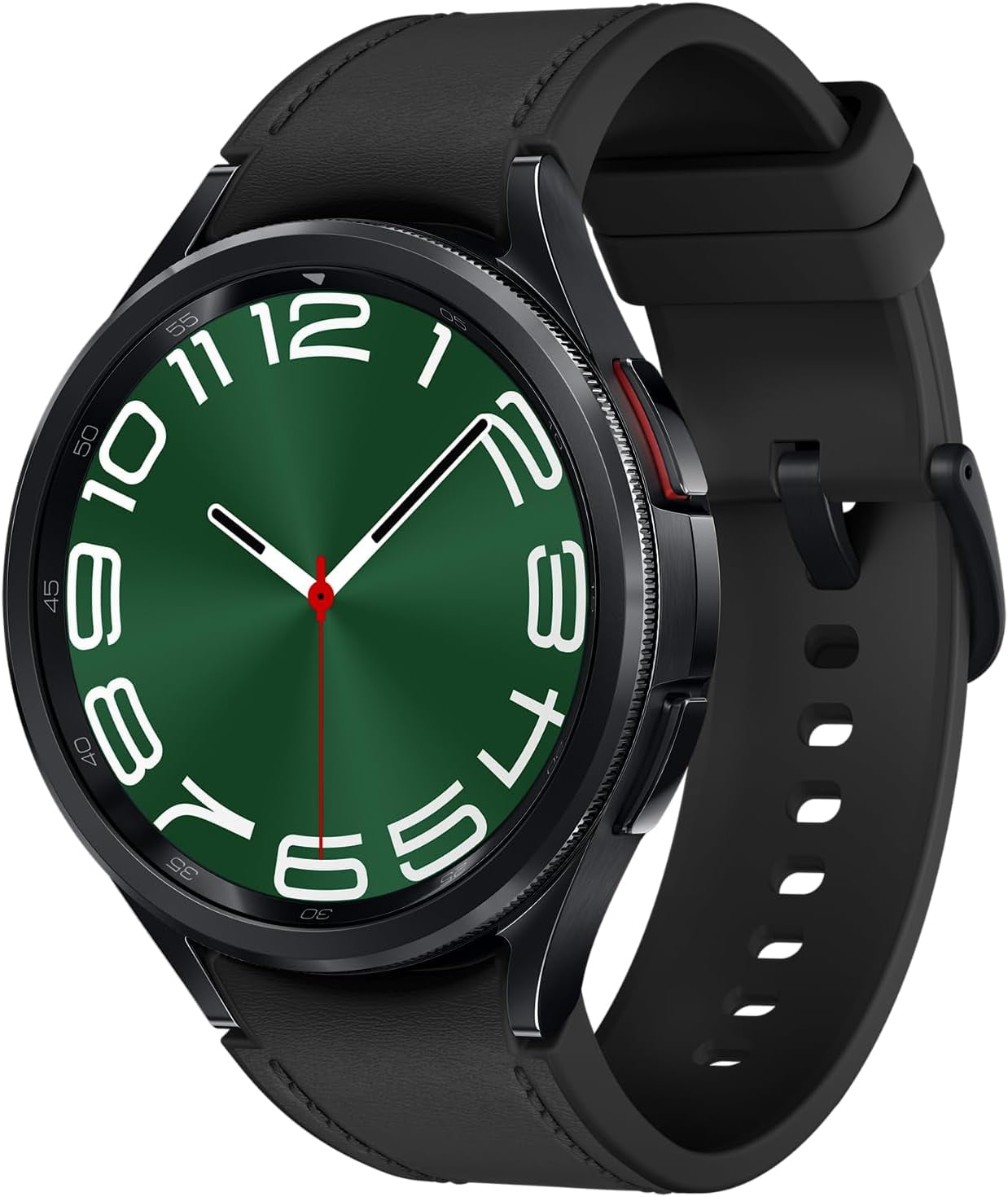 Samsung Galaxy Watch6 Classic (GPS) 47mm Smartwatch with Heart Rate Monitor Black - Open Box