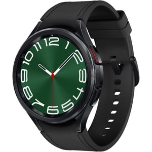 Samsung Galaxy Watch6 Classique (GPS) 47mm Smartwatch avec moniteur de fréquence cardiaque noir - Ouvrir la boîte