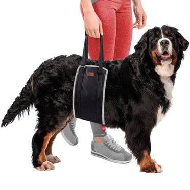 OAKI PET Dog Sling for Large Dogs (60-120 lbs) - Lift Harness Supports Rear Legs and Hips for Elderly or Handicapped Pets