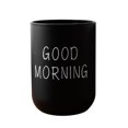 thumbnail image 1 of Bathroom Toothbrush Circular Cup Simple Plain Cup Couple Tooth Cup Good Morning, 1 of 6