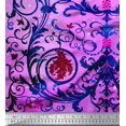 thumbnail image 3 of oneOone Viscose Chiffon Fabric Dot|Swirl & Floral Panel Print Sewing Fabric BTY 42 Inch Wide, 3 of 3