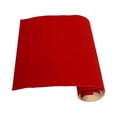 thumbnail image 1 of Baohd Back Self Adhesive Sheet Felt Velvet Velour Fabric Craft Sticker Red, 1 of 9