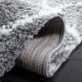 thumbnail image 2 of SAFAVIEH Berber Avery Geometric Diamonds Shag Area Rug, 2 of 8