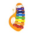 thumbnail image 1 of Milaget Xylophone à 8 Notes Instrument de Musique Éducatif pour Enfants Débutants Filles Garçons Orange, 1 of 9