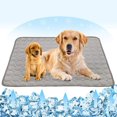 thumbnail image 1 of Dog Cooling Mat Large Cooling Pad Machine Washable Summer Cooling Mat for Dogs Cats Kennel Pad Breathable Pet Self Cooling Blanket Dog Crate Sleep Mat, 1 of 7
