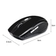 thumbnail image 3 of Souris de Jeu Sans Fil à DPI Réglable; Souris Optique 2,4 g à 6 Boutons pour Portable, Cahier, PC, Noir Mat, 3 of 8