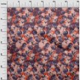 thumbnail image 3 of oneOone Polyester Spandex Peach Fabric Florals Sewing Material Print Fabric By The Yard 56 Inch Wide, 3 of 4
