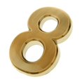 thumbnail image 4 of jifeng Golden Self- Door Number Sign Plaque Office Building Sticky Numeric Digit Plate Number 8, 4 of 7